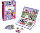 Janod - magnetibook - principesse - set da gioco con libro magnetico