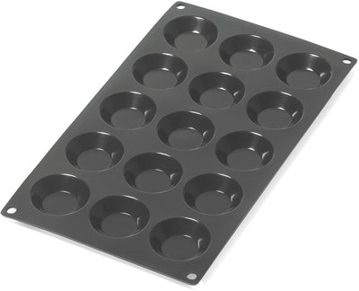 Lékué bakvorm 15 tartelettes - siliconen - black