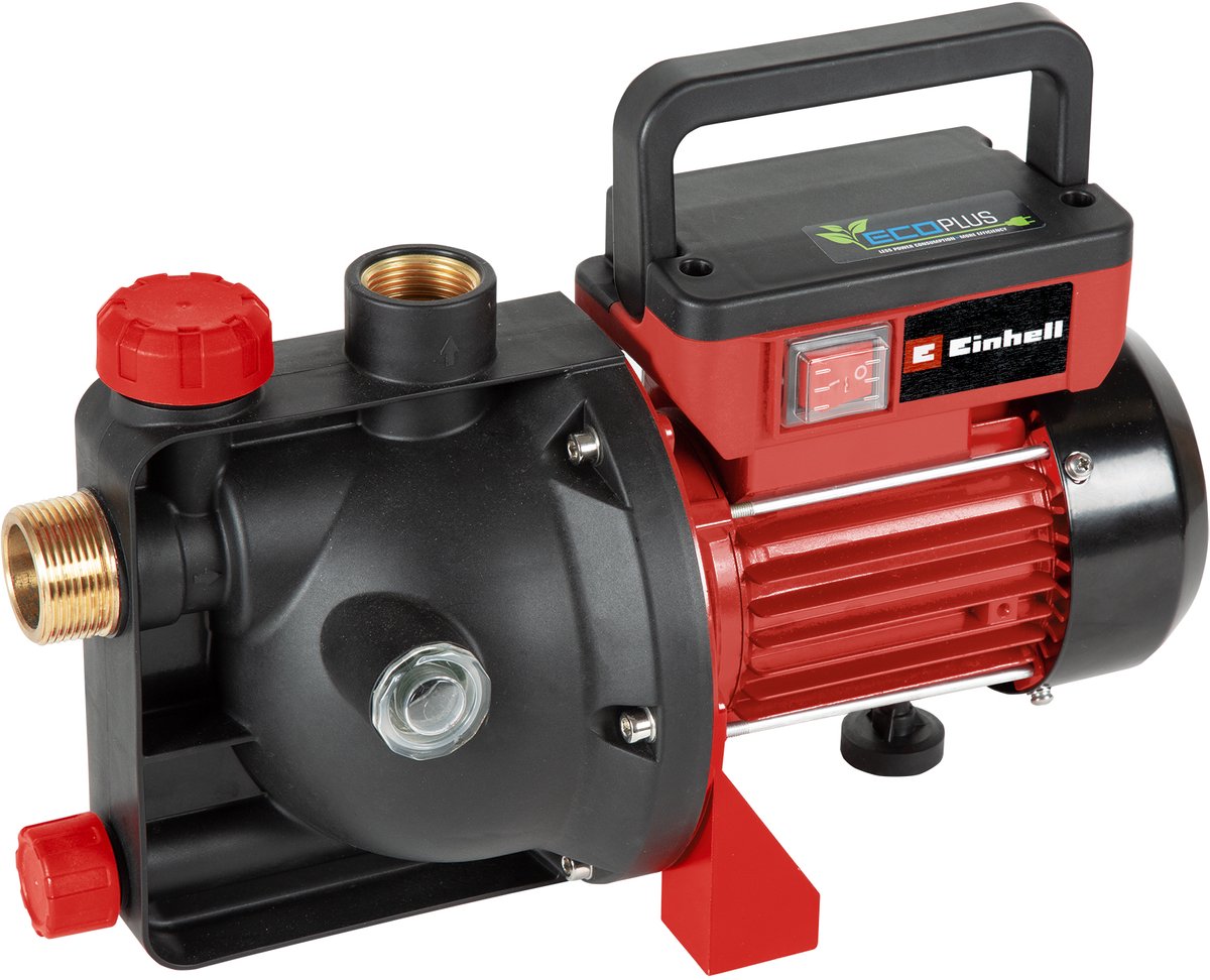 Pompa elettrica da giardino Einhell gc-gp 6050 eco plus - 600 w - 5000 l h - 4 bar - max. prevalenza di mandata: 40 m - max. altezza di aspirazione: 8 m