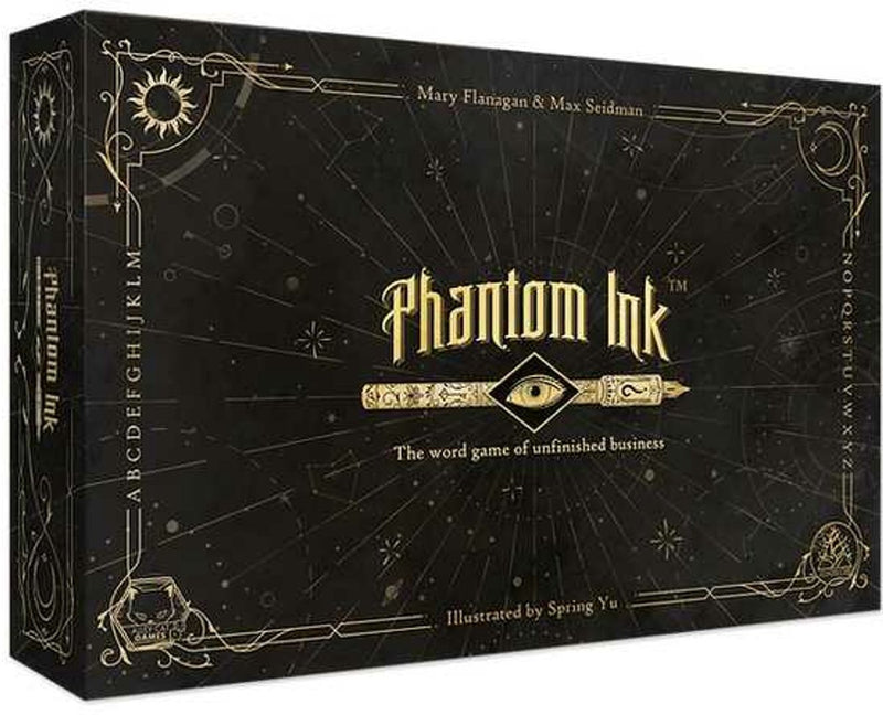 Gioco da tavolo Asmodee Phantom Ink - gioco di società per 4-8 giocatori inglese.