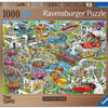 Ravensburger rompecabezas viaje en el tiempo 4 futuro - 1000 piezas.