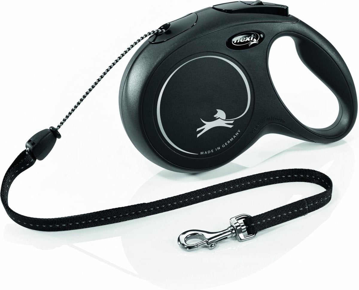 Flexi Rollijn Cord Black