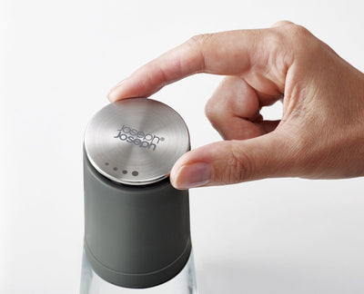 Joseph joseph duo opal - salt and pepper mill no spill - polypropylene - silver