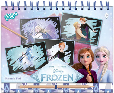 Totum disney frozen - scratchboek