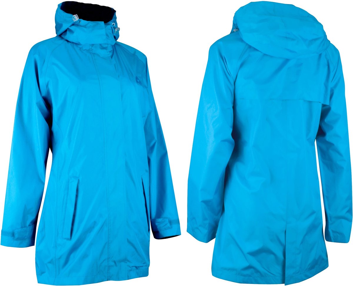 Impermeabile Ralka modello lungo deluxe - donna - acqua marina - 42