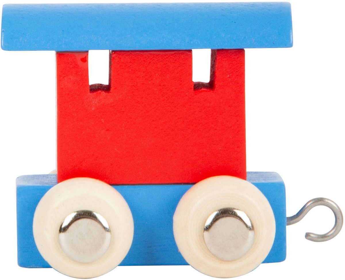 Pieno piccolo - Font Wooden Font Red Blue - 12 pezzi