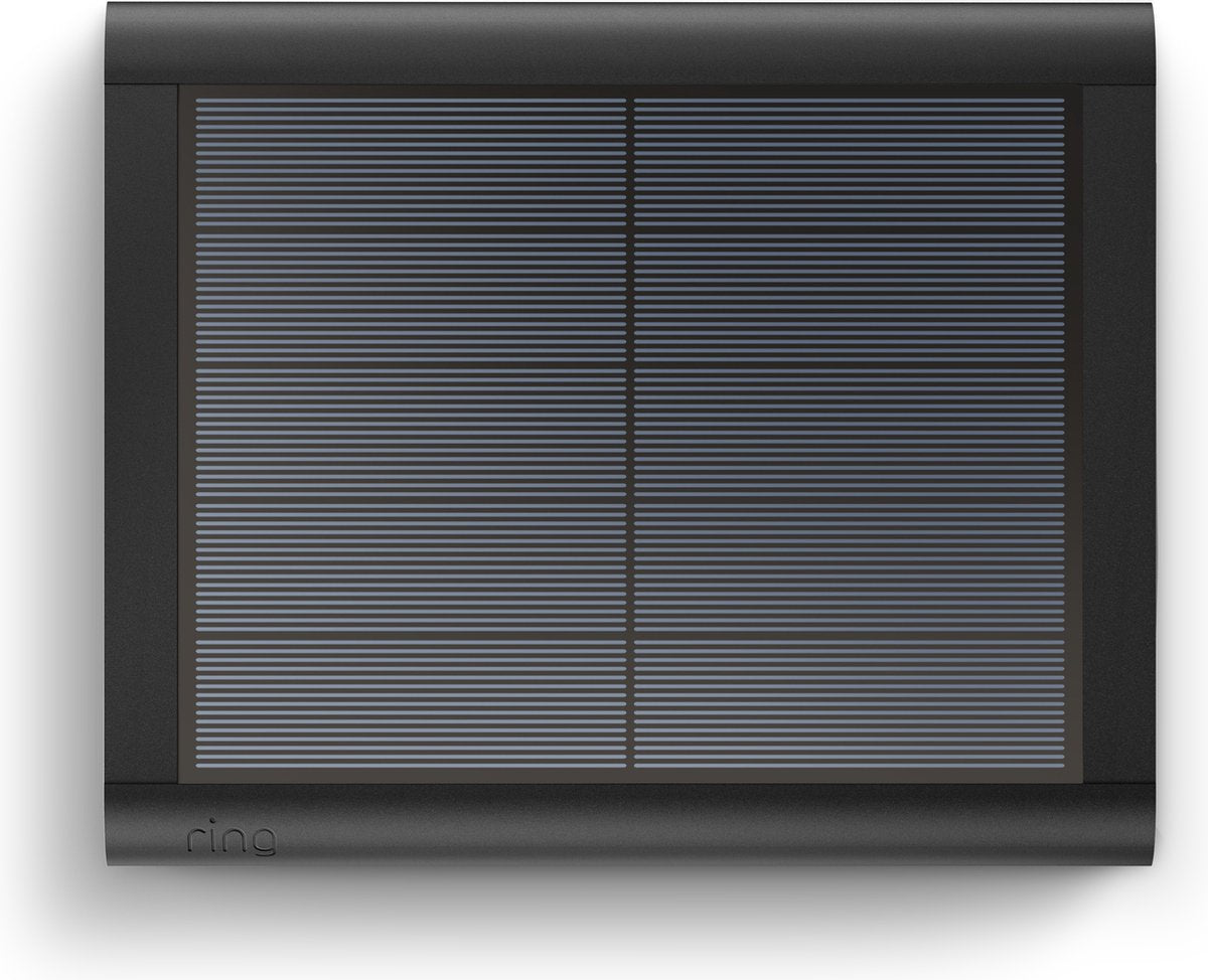 Panel solar Ring - USB-C - negro - accesorio para cámara de seguridad - panel solar para Spotlight Cam Plus y Spotlight Cam Pro