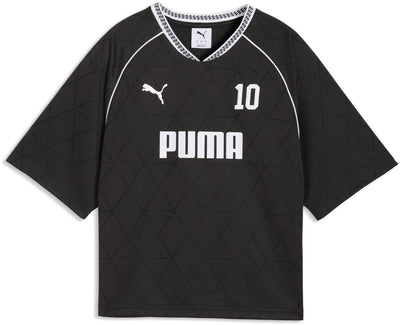 Puma sport relax jersey camiseta mujer - negro
