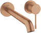 Grohe essence nuevo grifo para lavabo empotrado de pared - parte empotrada - sin parte empotrada - caño largo - bronce mate - 19967dl1