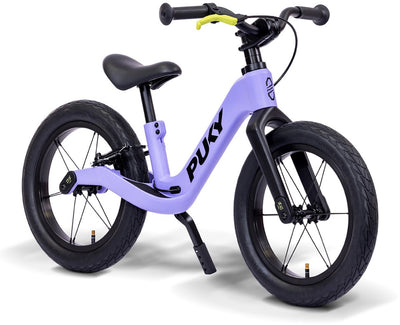 Bicicleta sin pedales Puky next 14 lavanda negro