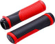 Bbb ciclismo maniglie ergonomiche bicicletta cobra - maniglie ergonomiche per bicicletta con il massimo comfort - lunghezza 142 mm - nero rosso - bhg-96