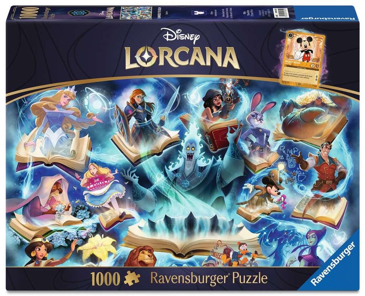 Ravensburger rompecabezas Disney Lorcana Gimmers of the Realm: Zafiro - 1000uds.