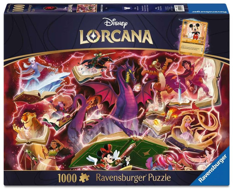 Ravensburger rompecabezas Disney Lorcana Gimmers of the Realm: Ruby - 1000 uds.