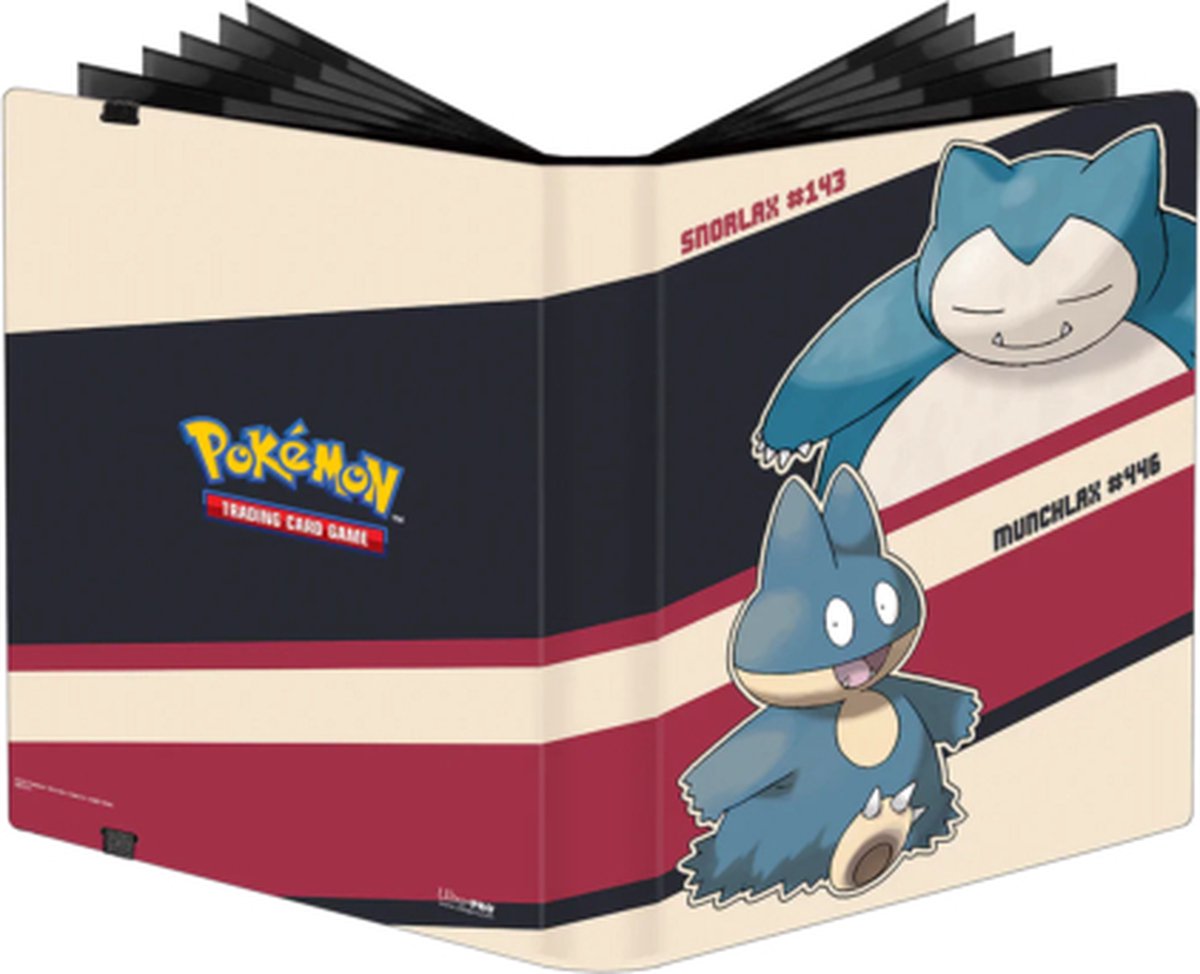 Raccoglitore Ultrapro Ultra Pro Pokemon Snorlax Munchlax a 9 tasche