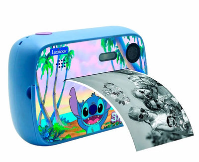 Stampa Lexibook Stitch Starcam®, pacchetto fotocamera con stampante istantanea, kit personalizzazione foto