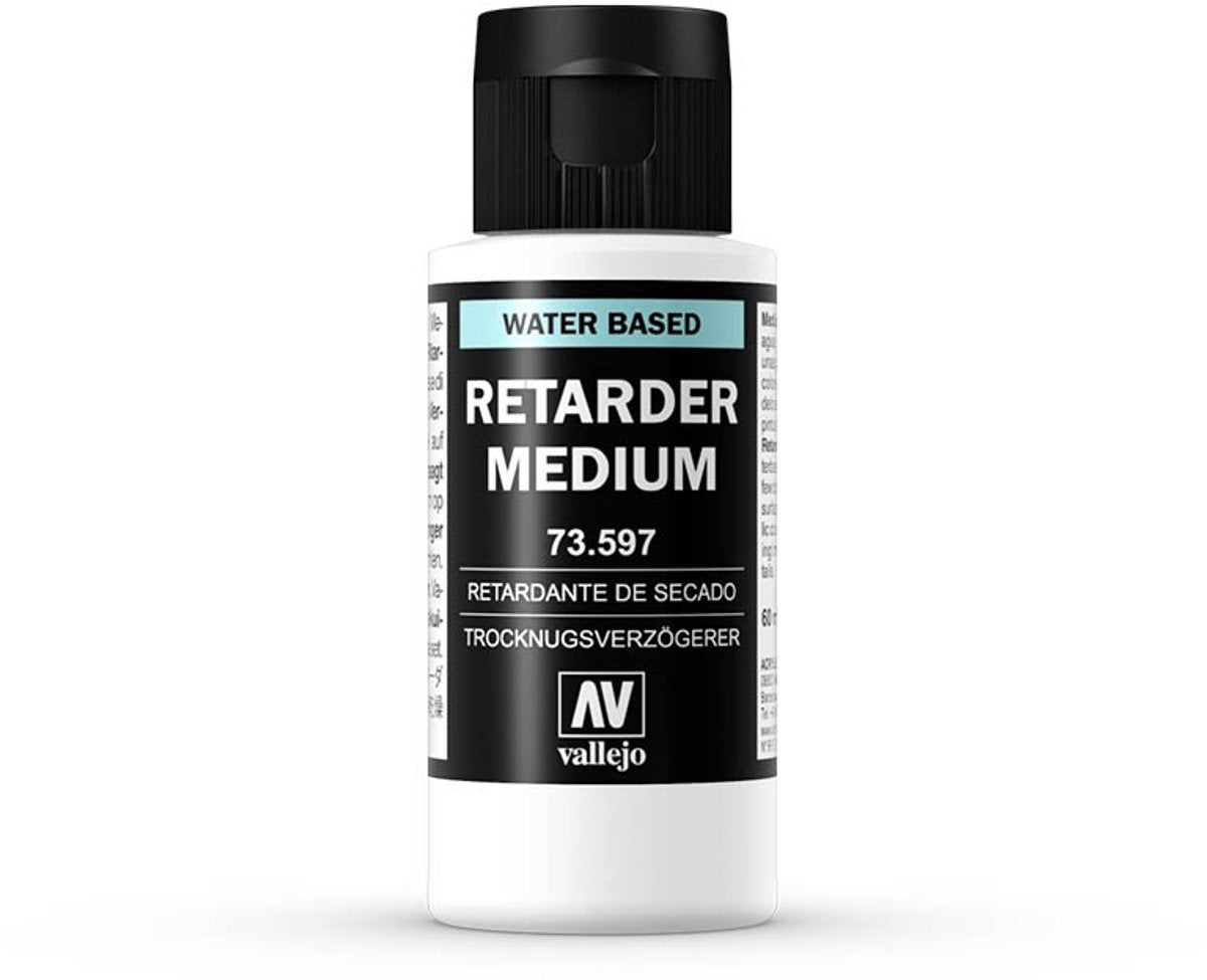 Vernice per hobby Vallejo - 73597 ritardante medio (60 ml) diluente - 60 ml