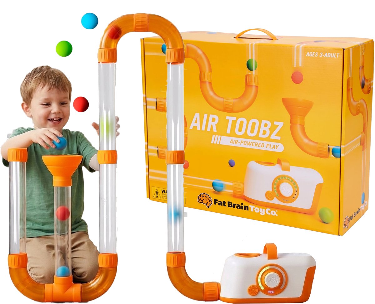 Set Tomy air toobz: construye un circuito de tubos y juega con el poder aéreo: infinitas posibilidades de construcción