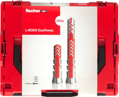 Fischer duopower l-boxx 102 (910 piezas)