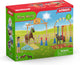 Schleich farm world play figure set - horse training camp - children's toys for boys and girls - 3 to 8 years - 41 parts - 42481