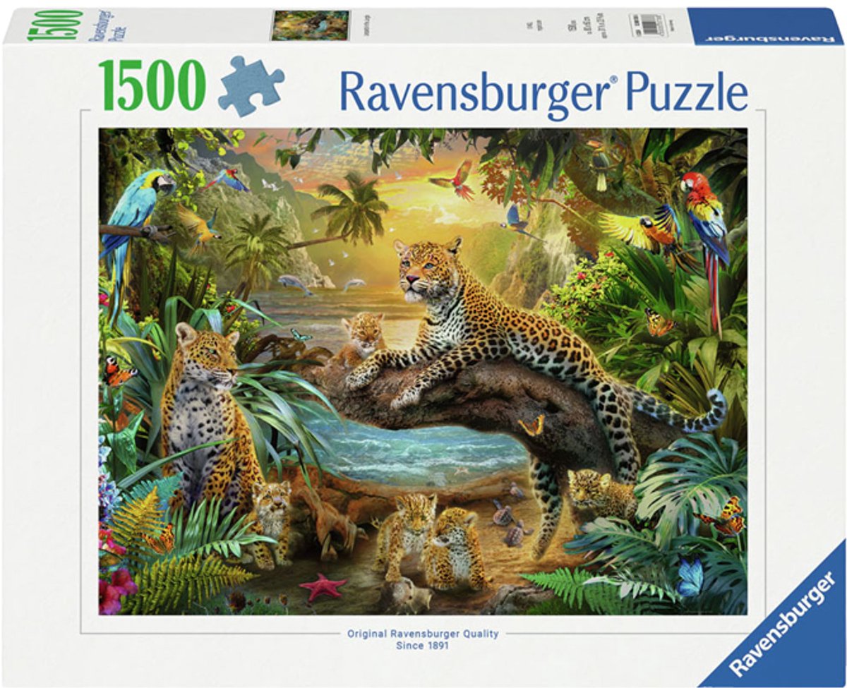 Ravensburger jungle leopards in the jungle, 1500st.
