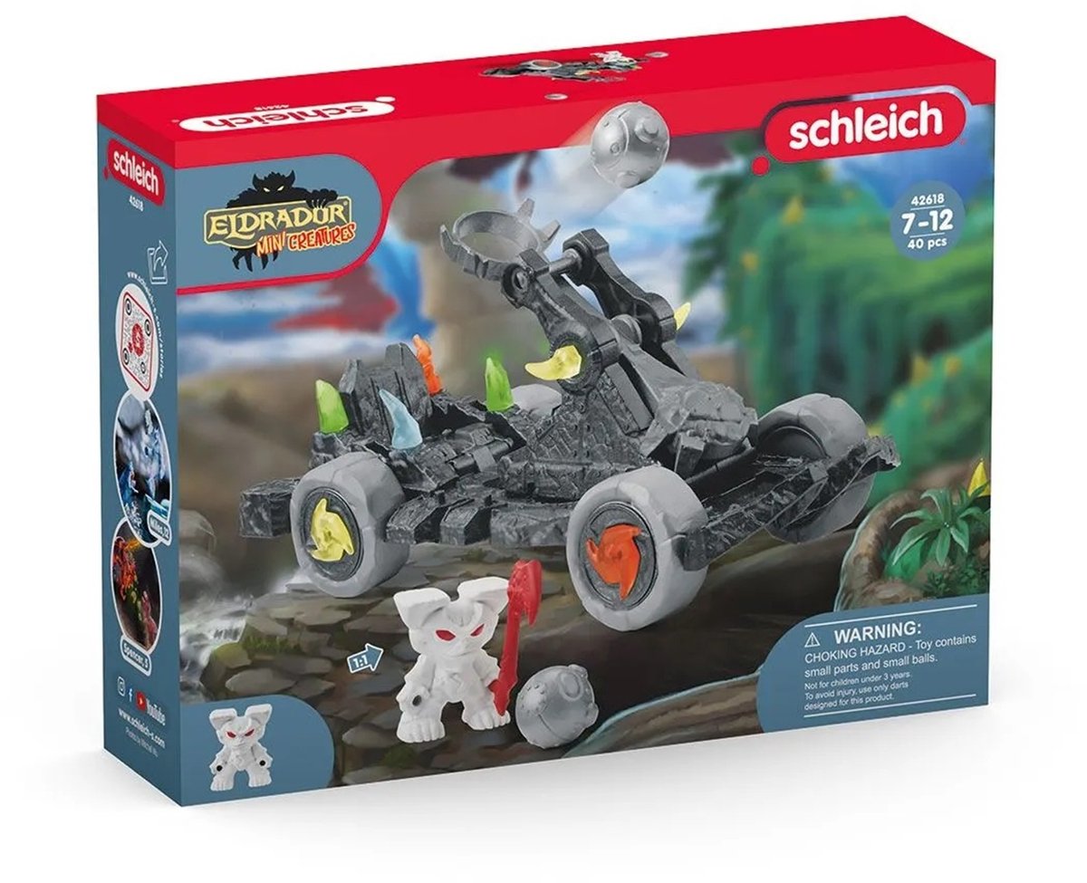 Schleich Eldrador Catapulta con mini criatura