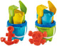 Secchio ecoffier set pirata con accessori, 6dlg.