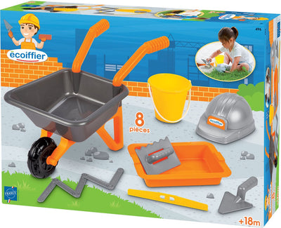 Ecoffier Wheelbarrow con set Mason