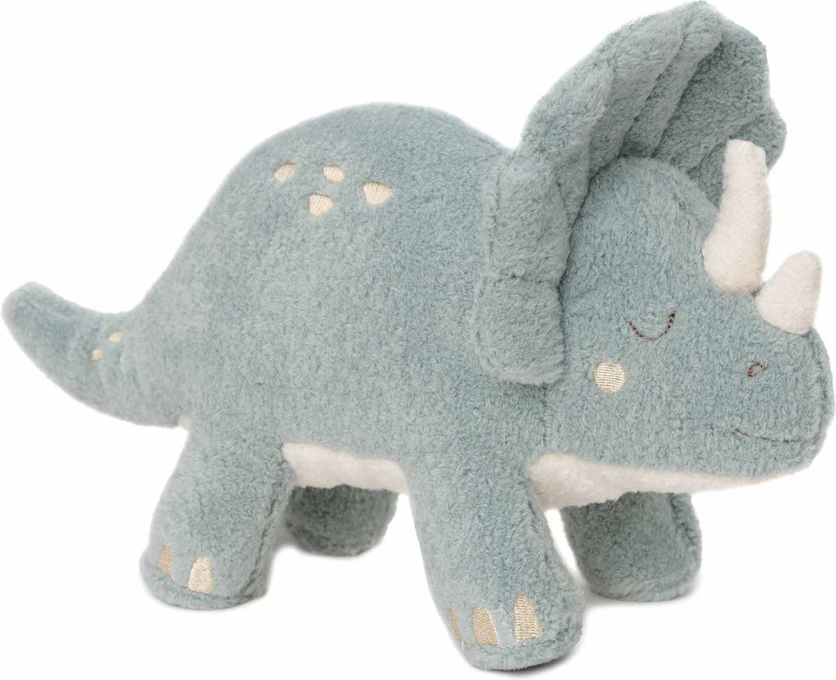 Jollein - peluche rugiente - dinosaurio - 28 cm - verde mar -
