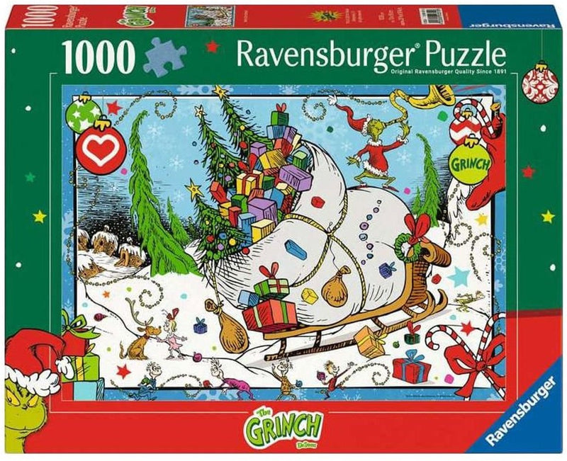 Ravensburger rompecabezas el grinch película de 1000 piezas.