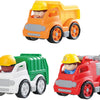 Gioca a veicoli da lavoro con figure Play Set, 6dlg.