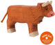 Holztiger Highlander escocés, de pie. 1