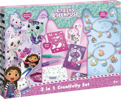 Poppenhuis de Gabby - 3in1 Creativity Craft Set