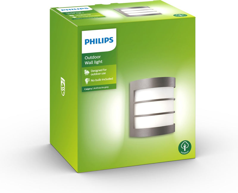 Lampada da parete per esterni Philips LED Philips Calgary - antracite