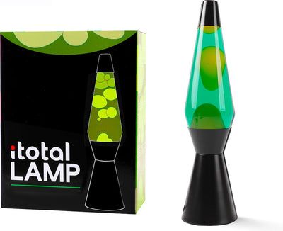 Lavalamp nero verde, 40 cm