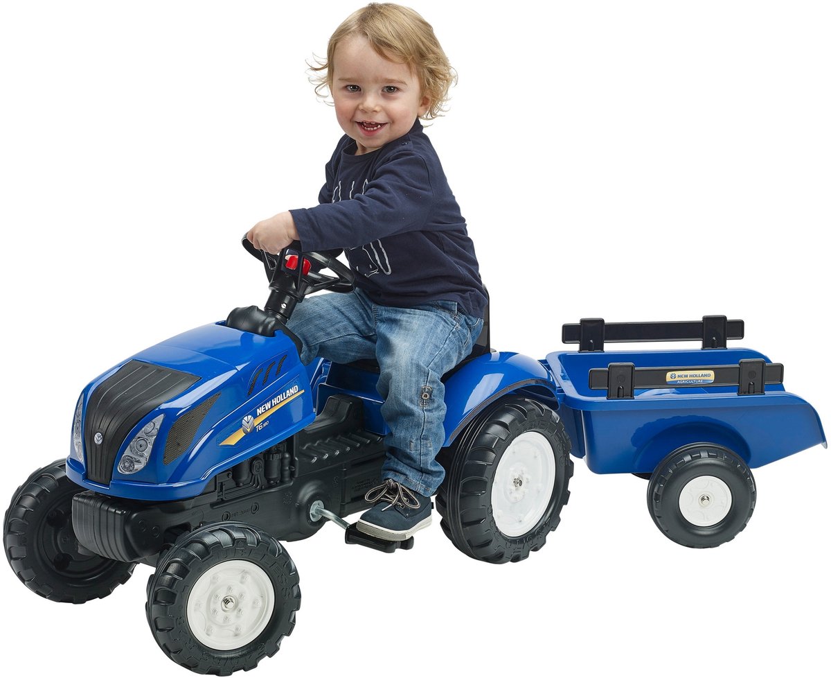 Tractor falk new holland set 2 tractor de 5 pedales