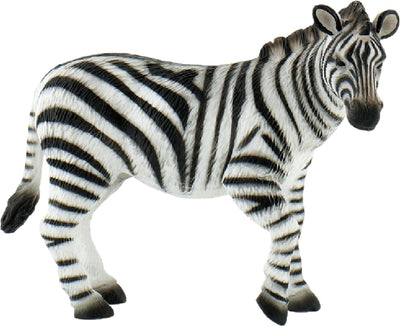 Bullyland 63675 – speelfiguur en verzamelfiguur zebra – ca. 9 cm – levensecht en detailrijk vormgegeven – ideaal als educatief speelfiguur, taartdecoratie of klein cadeautje voor kinderen vanaf 3 jaar.