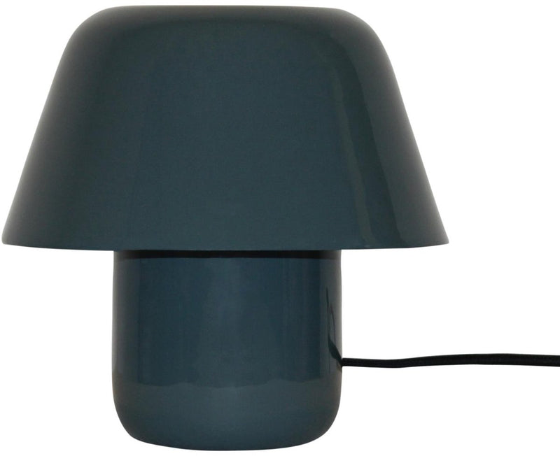 Lampada da tavolo Leitmotiv afan - blu denim - 20x20x19 cm - scandinava