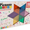 Selecta Picassotiles Geometry - Magnetic construction tiles, 16dlg.