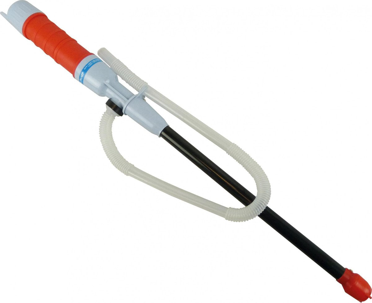 Pompa a sifone Carpoint - pompa per liquidi pompa carburante - funziona con batterie R20 - per acqua diesel