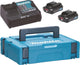 Juego básico de accesorios Makita dc10sb + 2x bl1021b | en caja m-box - 197658-5