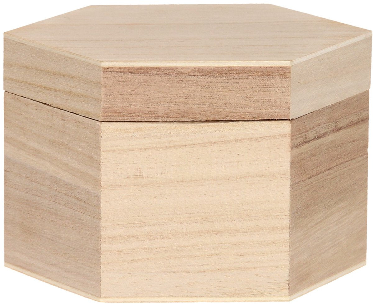 Decorate your own box hexagon