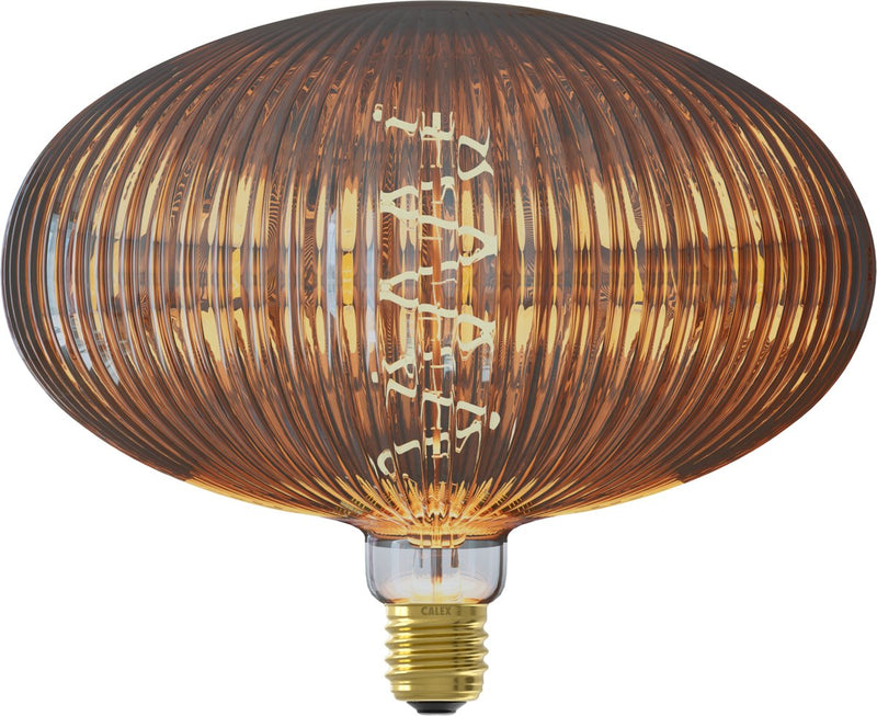Lampada led Calexpulse lille - e27 - sorgente luminosa a filamento - luce bianca calda - vetro fumè