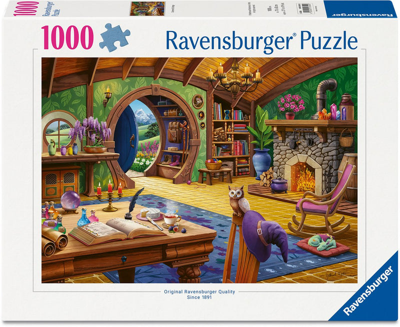 Puzzle Ravensburger Cottage incantato - 1000 pezzi.