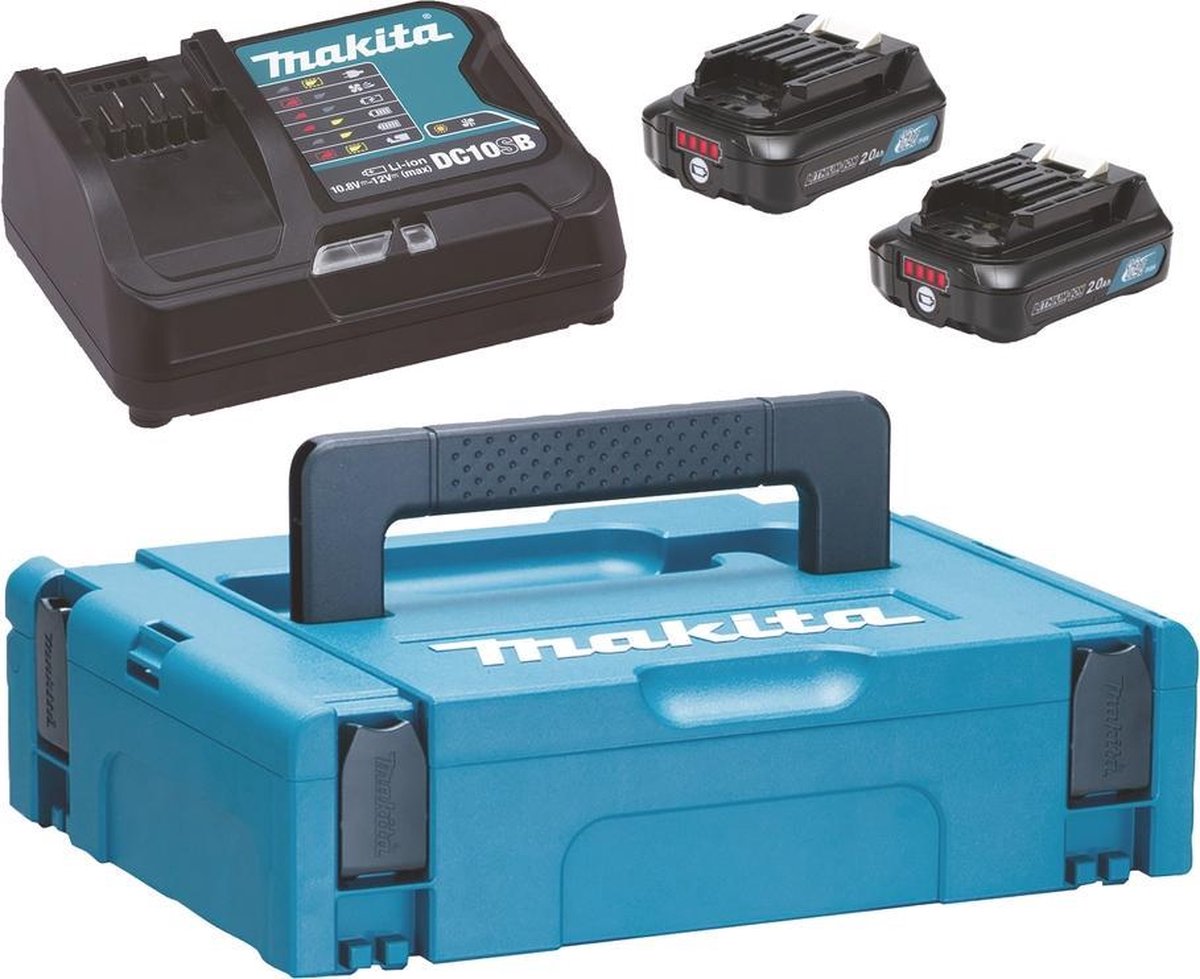 Makita - 197658-5 - powerpack - cxt 12 v max - 2x 2.0 ah - in mbox