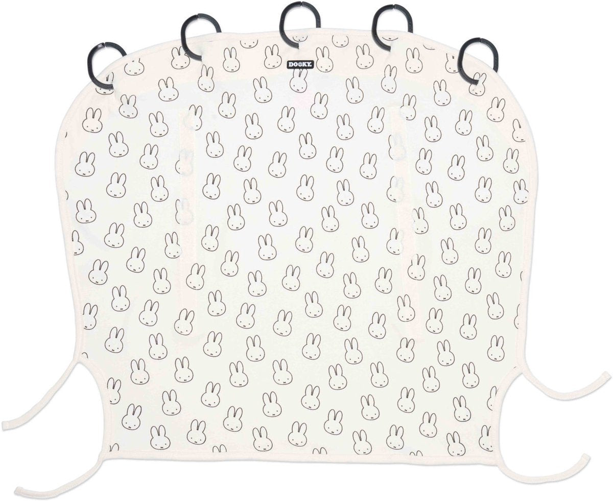 Dooky® cochecito con sombrilla y funda universal dooky miffy - protección UV para su hijo - cochecito de tela para el sol