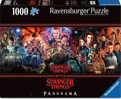 Puzzle Ravensburger Stranger Things: ci vediamo dall'altra parte, 1000 pezzi multicolori