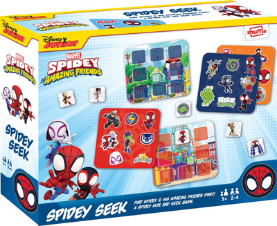 Mezcla amigos increíbles de Spidey: búsqueda de Spidey, juego de mesa, combinación, 3 años, juego familiar