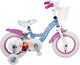 Disney Frozen 2 Bike para niños - Niñas - 12 pulgadas - Blue Purple - Dos frenos de mano