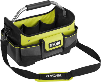 Zaino portautensili Ryobi rssbp1 (corpo in poliestere 600 denari, spallacci imbottiti, 2 ampie tasche interne, una con cerniera, con scomparto per laptop)
