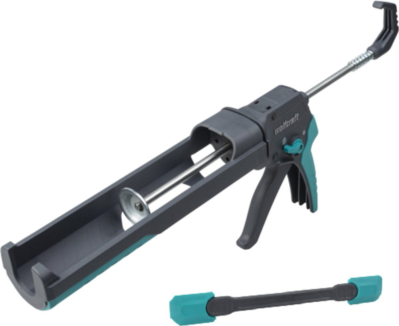 Wolfcraft - pistola para calafatear con espátula para calafatear - sellador con cautín - 8682060